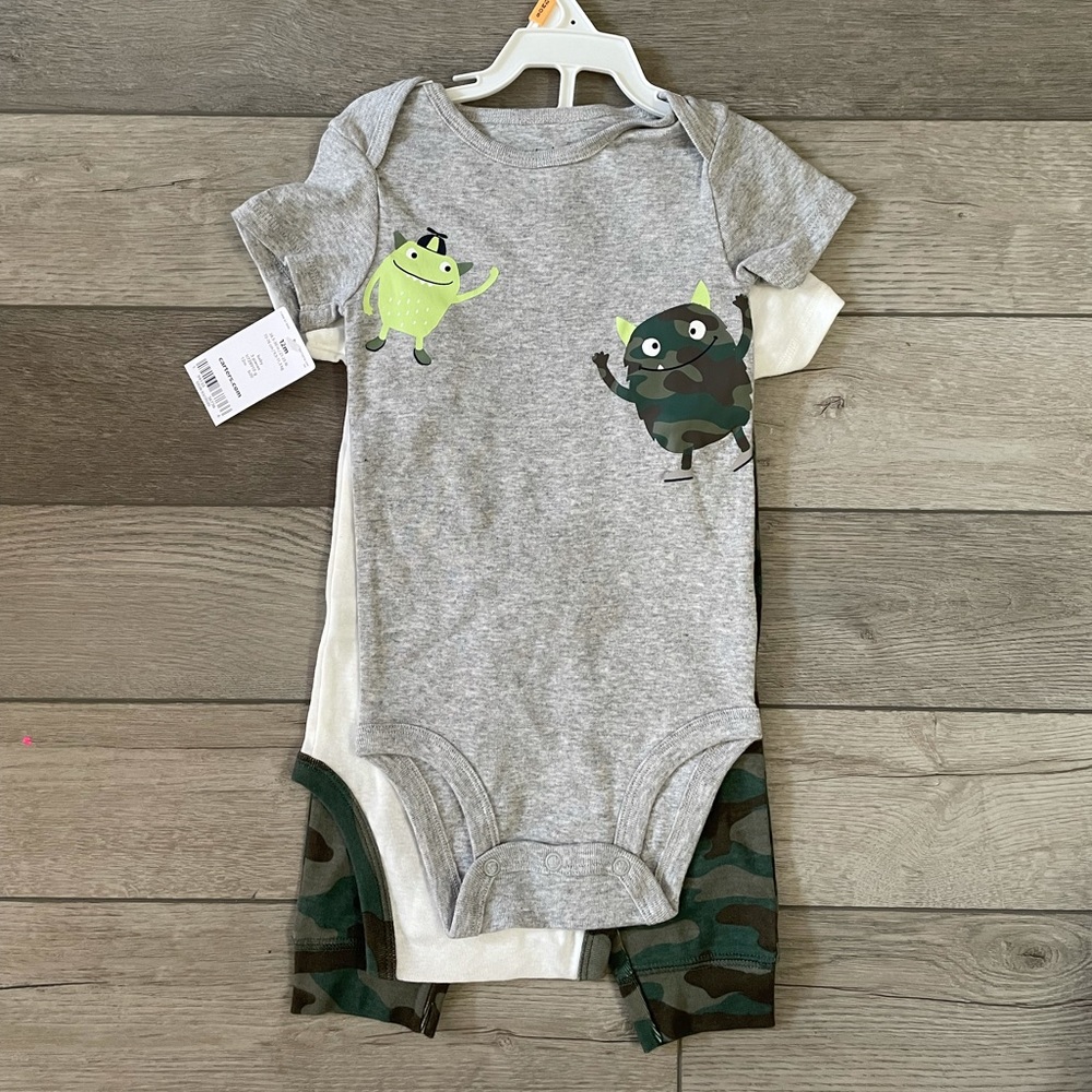 Brand new Carter’s 3 piece suit pant set